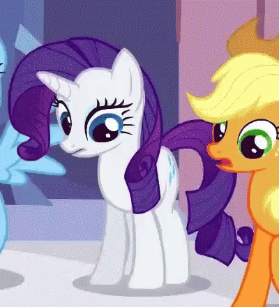 Crystal Ponies Wet GIF - Crystal Ponies Wet Puddle - Discover & Share GIFs