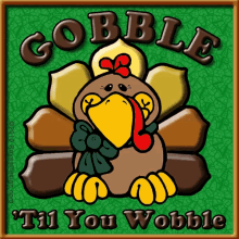 Thanksgiving Gobble GIF