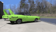 Plymouth Superbird Muscle Cars GIF - Plymouth Superbird Muscle Cars Superbird GIFs