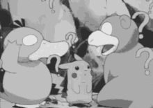 Black And White Pokemon GIF - Black And White Pokemon Psyduck GIFs