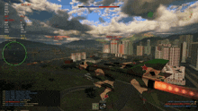 a computer screen shows a fighter jet in a video game