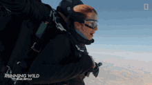 Skydive Danica Patrick GIF - Skydive Danica Patrick Running Wild GIFs