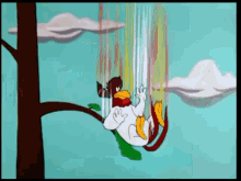Foghorn Leghorn Fall GIF - Foghorn Leghorn Fall Warner Brothers GIFs