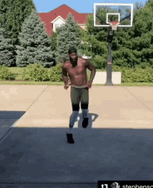 Lance Stephenson Does the Guitar Dance in front of KD