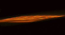 a black background with a flame coming out of the corner