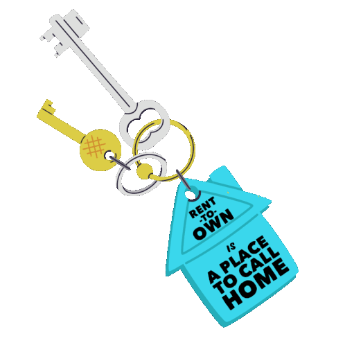 Rent To Own Is A Place To Call Home Bahamas Forward Sticker - Rent To Own Is A Place To Call Home Bahamas Forward Become A Homeowner Stickers