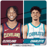 Cleveland Cavaliers Vs. Charlotte Hornets Pre Game GIF - Nba Basketball Nba 2021 GIFs