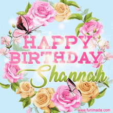 Happy Birthday Shannah GIF - Happy Birthday Shannah GIFs