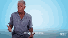 Anthony Bourdain A Perfect Mix Of Fat And Lean GIF