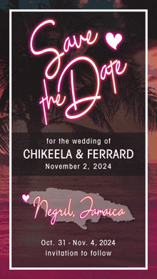 Save-the-date Save-the-date-jamaica GIF