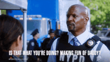 Is That What Youre Doing Making Fun Of Daddy Sergeant Terry Jeffords GIF - Is That What Youre Doing Making Fun Of Daddy Sergeant Terry Jeffords Terry Crews GIFs