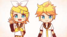 Len And Rin Vocaloids GIF - Len And Rin Vocaloids Electric Angel GIFs