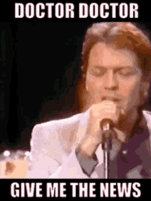 Robert Palmer Doctor Doctor GIF - Robert Palmer Doctor Doctor Give Me The News GIFs