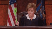 here we go again ohmy god fly judge judy fly swatter