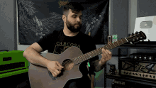 Playing Guitar Andrew Baena GIF - Playing Guitar Andrew Baena Jamming GIFs