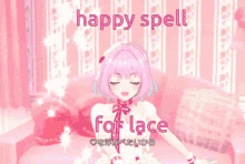Lace Happy Riamu GIF