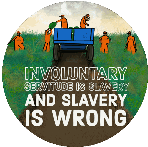 Finish The Job Abolish Slavery Sticker - Finish The Job Abolish Slavery End Involuntary Servitude Stickers