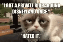 cat what disneyland private ride