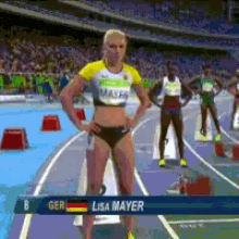Maye Athlete GIF - Maye Athlete Lisa Mayer GIFs