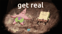 Get Real Spongebob GIF