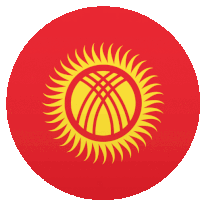 Kyrgyzstan Flags Sticker - Kyrgyzstan Flags Joypixels Stickers