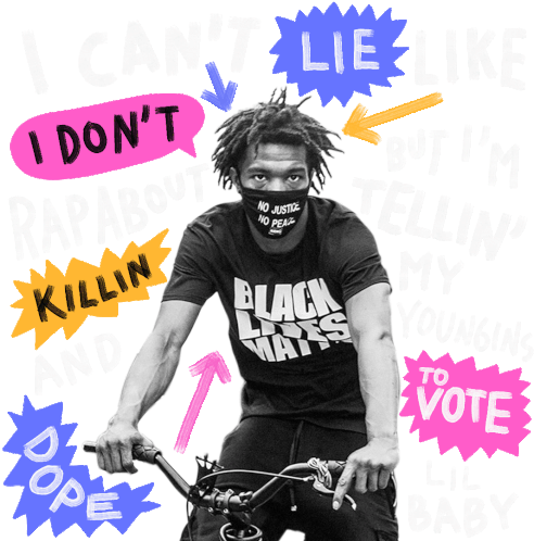 Lil Baby Rapper Sticker - Lil Baby Rapper Atlanta Stickers