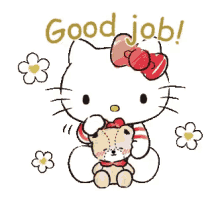 Hello Kitty Good Job GIF - Hello Kitty Good Job GIFs
