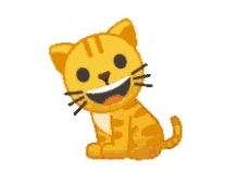 cat happy cat smile emoji lion