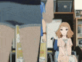 a girl in a wheelchair holds hands with a man
