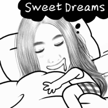 sweet dreams good night drooling cute adorable