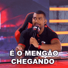 é O Mengão Chegando Emerson Santos GIF - é O Mengão Chegando Emerson Santos Maringá X Flamengo GIFs