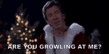 Are You Growling At Me The Santa Clause GIF - Are You Growling At Me The Santa Clause Tim Allen GIFs