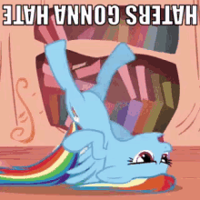 Haters Gonna Hate Rainbow Dash GIF - Haters Gonna Hate Rainbow Dash Mlp GIFs