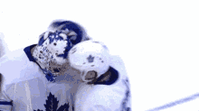 Frederik Andersen Toronto Maple Leafs GIF - Frederik Andersen Toronto Maple Leafs Hugs GIFs