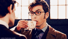 Doctor Who Sip GIF - Doctor Who Sip Tea GIFs