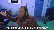 Thats All I Have To Say Sam Gorski GIF - Thats All I Have To Say Sam Gorski Corridor Crew GIFs