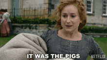 It Was The Pigs Bridgerton GIF - It Was The Pigs Bridgerton Swish GIFs