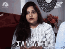 Cow We Worship Praying To GIF - Cow We Worship Praying To Devotion GIFs