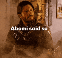 Abomi So Said GIF - Abomi So Said Sigma GIFs