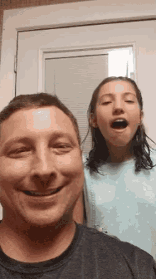 Lol Making Faces GIF - Lol Making Faces Father And Daughter GIFs