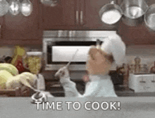 Vacation Time Chef GIF - Vacation Time Chef Head Bang GIFs
