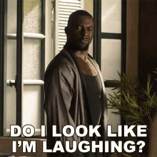 Do I Look Like Im Laughing Aiden Shaw GIF - Do I Look Like Im Laughing Aiden Shaw Blood And Treasure GIFs