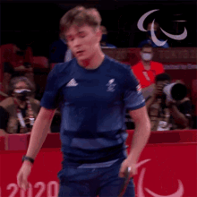 Shaking Off The Nerves Joshua Stacey GIF - Shaking Off The Nerves Joshua Stacey Team Great Britain GIFs