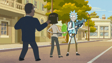 Attack The Enemy Rick Sanchez GIF - Attack The Enemy Rick Sanchez Rick And Morty GIFs