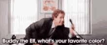 Buddy The Elf GIF - Buddy The Elf Whats Your Favorite Color GIFs