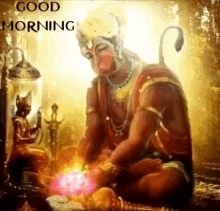 Animated Hanuman Images GIFs | Tenor