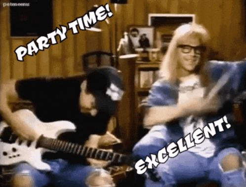 party-time-excellent-wayne%27s-world.gif