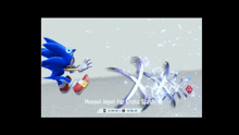 Sonic Frontiers Cross Slash GIF - Sonic Frontiers Cross Slash GIFs