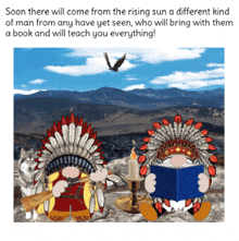 native american chiefs gnome