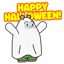 boo happy halloween pantsbear halloween